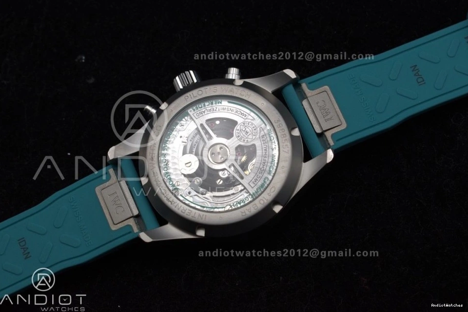 2023 TEAM FORMULA IW388106  IWC ONE TW Petronas  1:1 Green Mercedes-AMG Best Durable 496 Chronograph Factory 0822
